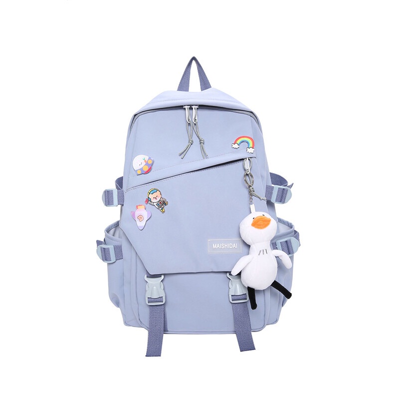 Balo Yadou nylon cỡ lớn nhiều ngăn thời trang (không có mặt treo)