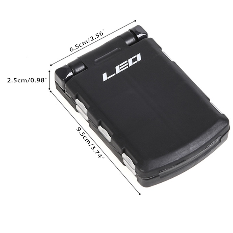 QQ Hộp Đựng Mồi Câu Cá Có Móc Câu Tiện Dụng