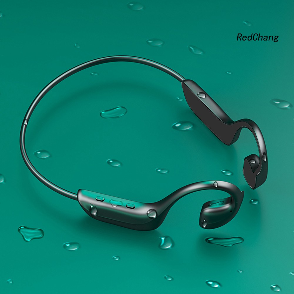 Tai Nghe Bluetooth 5.0 Rej G100 Truyền Âm Qua Xương Chống Thấm Nước