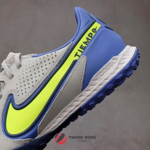 GIÀY ĐÁ BÓNG CHÍNH HÃNG NIKE TIEMPO REACT LEGEND 9 PRO TF - DA1192-075 - XÁM/TÍM