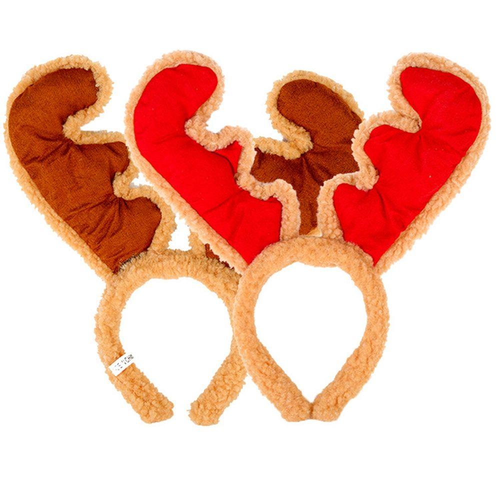 ANEMONE Băng Đô Cài Tóc Hình Sừng Tuần Lộc Hoạt Hình Vui Nhộn