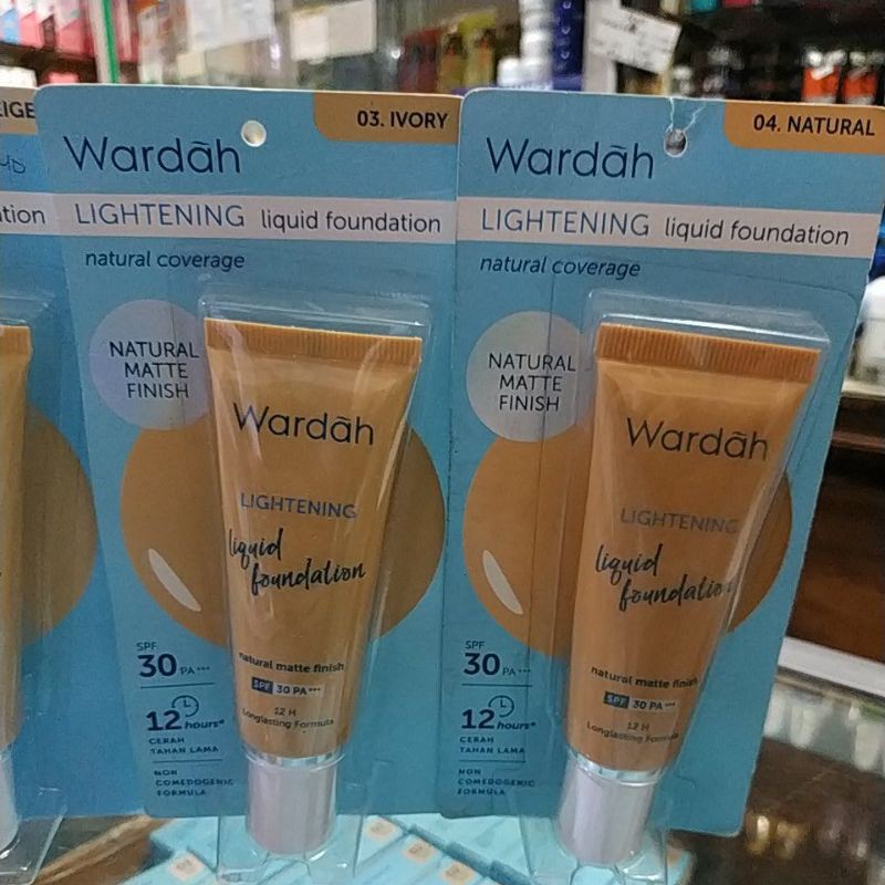 (hàng Mới Về) Kem Nền Dạng Lỏng Làm Sáng Da Tự Nhiên Lâu Trôi Chống Nắng Spf30 Pa + + + Wardah | BigBuy360 - bigbuy360.vn