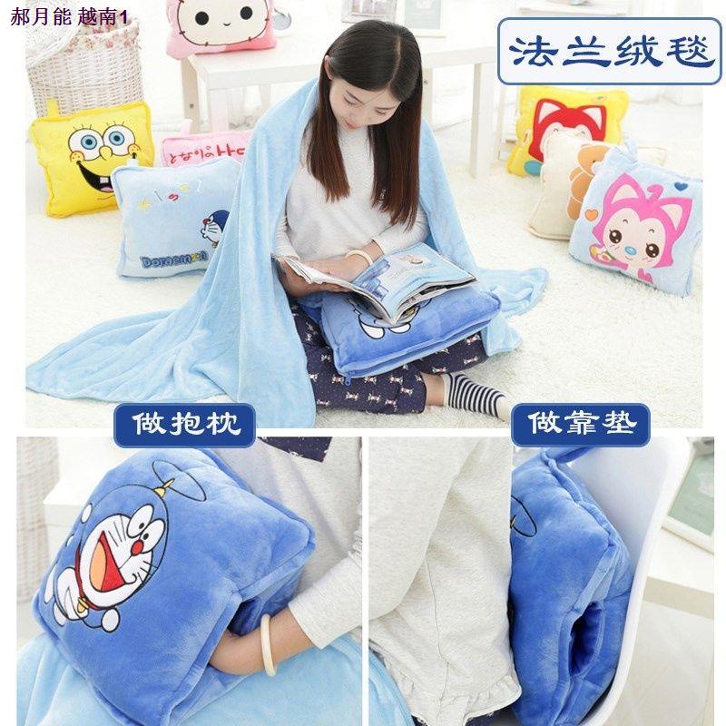 Bộ Chăn Gối Hình Doraemon Ba Trong Một Dùng Trong Văn Phòng / Xe Hơi