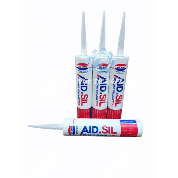 Keo silicone AIDSIL Sealant 700 Việt Nam chất lượng tương đương keo Apollo A300