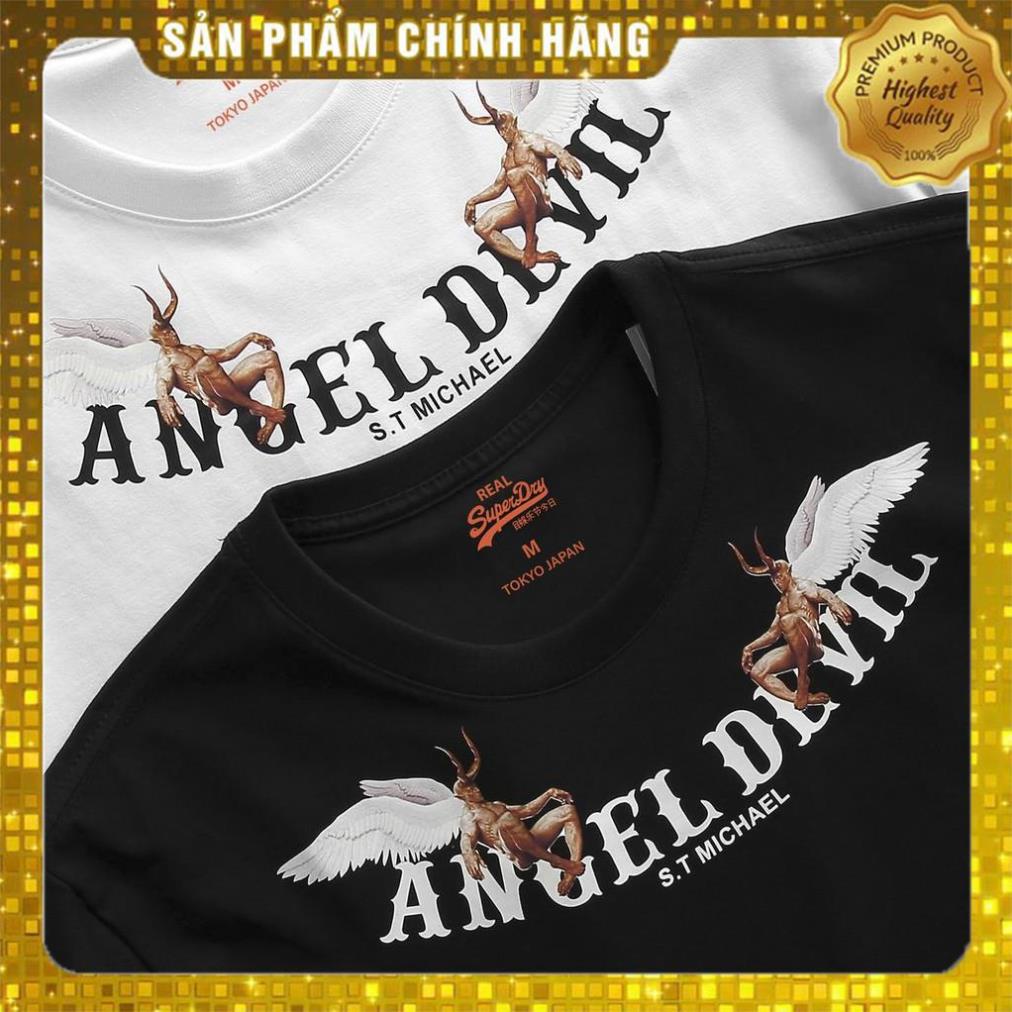 Áo Thun ANGEL DEVIL UNISEX Nam Nữ From Rộng Giá Rẻ