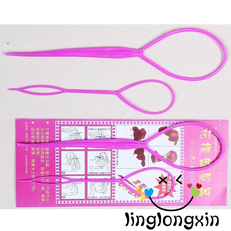 Set phụ kiện tạo kiểu tóc cho nữ làm từ nhựa