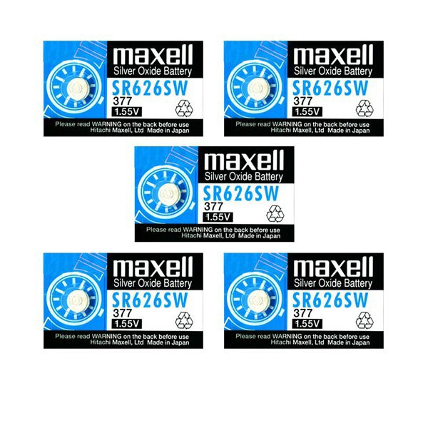 Pin Đồng Hồ SR626 SR621 ♥️FREESHIP♥️ Giảm 10k khi nhập mã [DAYDA10] Pin Maxell 1.55V (giá 1 viên)