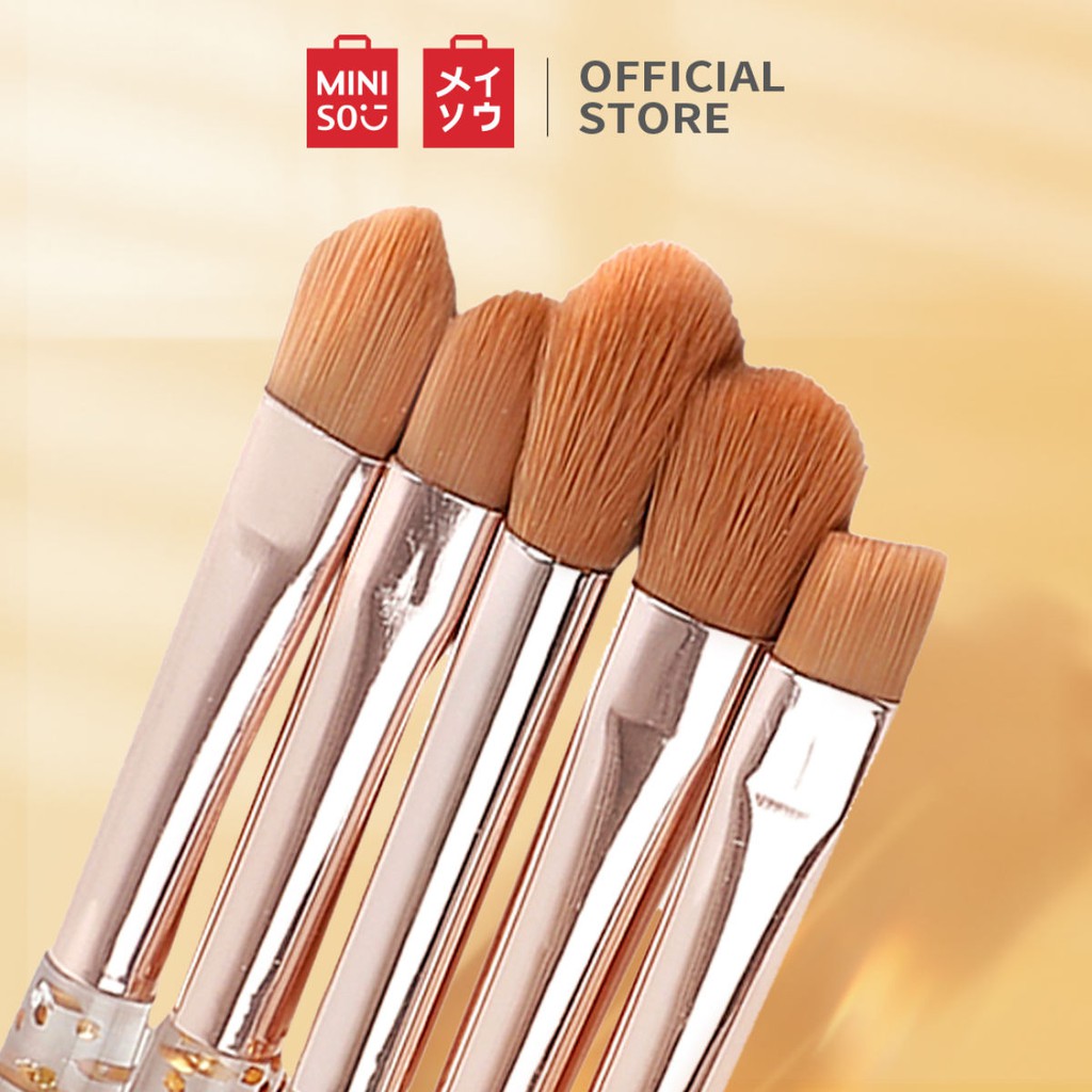 Set 5 cọ trang điểm Miniso chất lượng cao