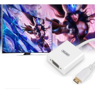 CÁP CHUYỂN ĐỔI MINI HDMI SANG VGA UNITEK Y-5323