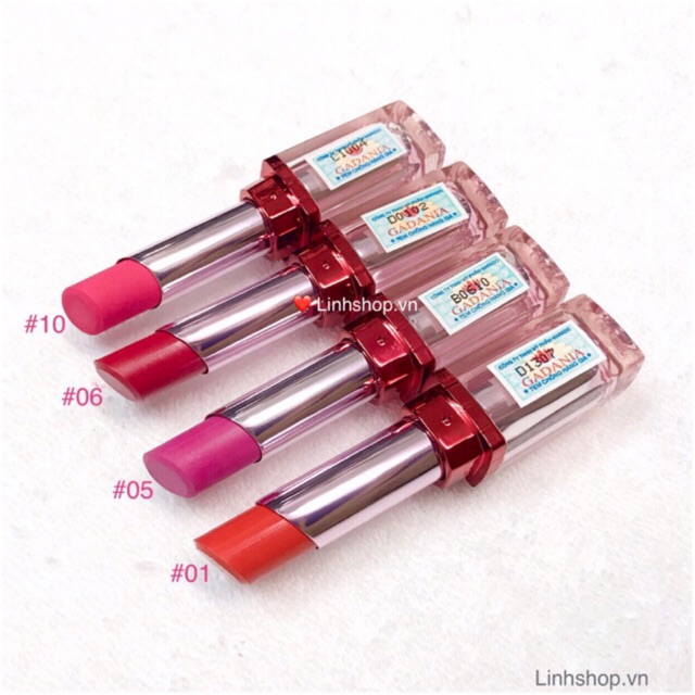 Son lì Gadania Lipstick Nhật bền màu, môi xinh ngay lập tức