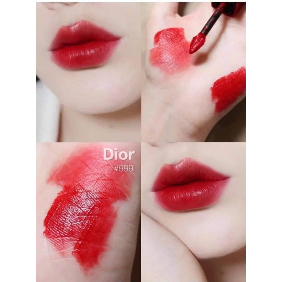 Son kem Dior Rouge Dior Ultra Liquid 999 Bloom ( đỏ tươi )