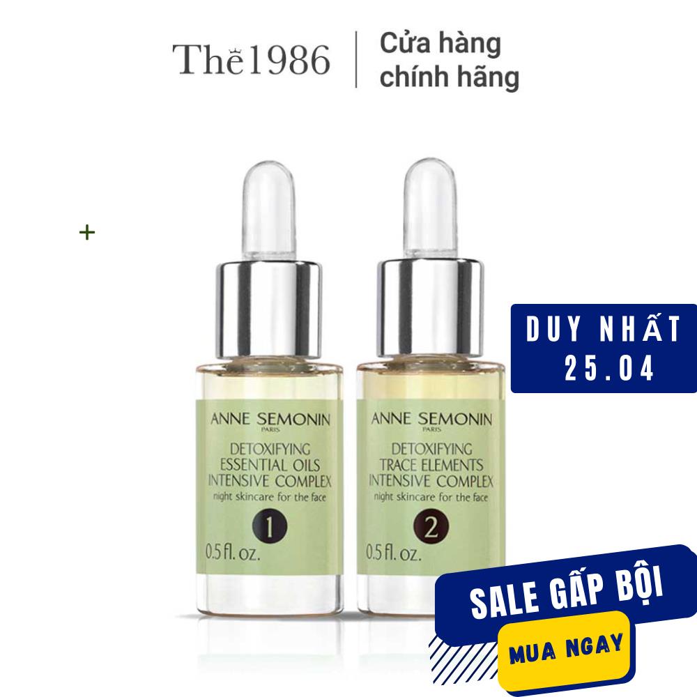 Phức hợp Anne Semonin chăm sóc da Detoxifying Intensive Complex 2x15ml