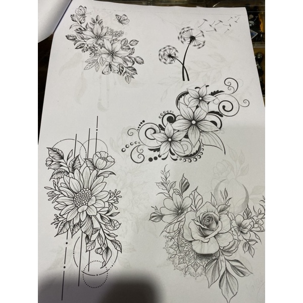 Catolo mẫu hoa mini siêu dễ thương