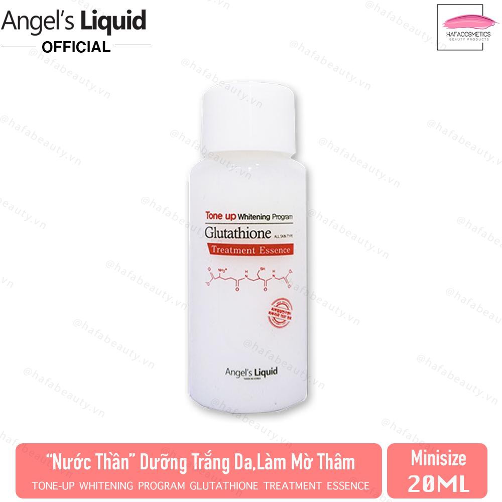 [Mini size 20ml] "Nước Thần" Dưỡng Trắng Da, Làm Mờ Thâm Angel's Liquid Tone Up Whitening Program Treatment Essence 20ml