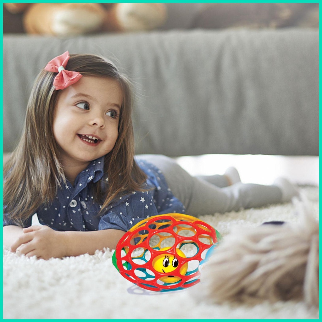 Bóng Có Lỗ Đồ Chơi Phát Ra Âm Thanh Giáo Dục Sớm Cho Bé Hơn Ba Tháng