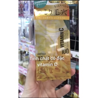 Tinh chất cô đặc vitamin C, peptide, hyaluronic