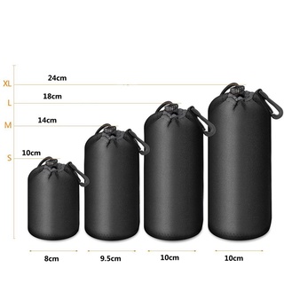 Set 4 túi đựng ống kính máy ảnh
