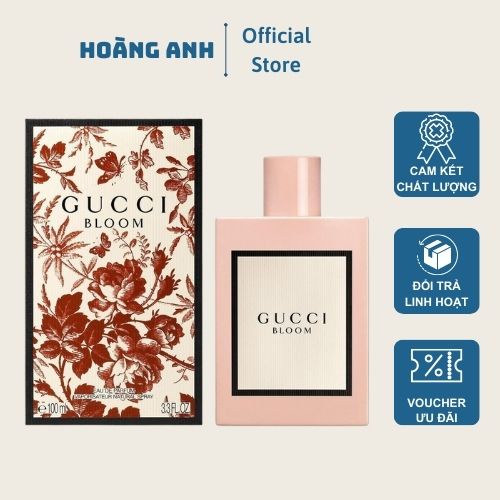 Nước hoa nữ Gucci Bloom EDP 100ml - Dầu Thơm Gucci Bloom Dịu Dàng♥Quyến Rũ