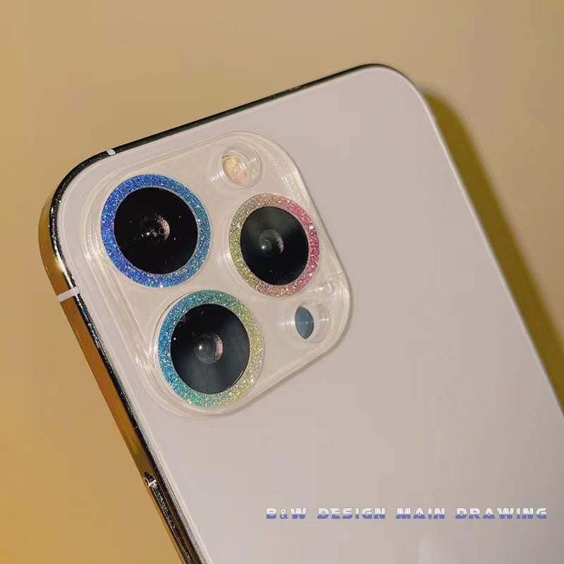 Miếng Dán Cường Lực Bảo Vệ Camera Sau Kiểu Dáng Thời Trang Cho iPhone13 13ProMax / 12 / 12Pro 12ProMax