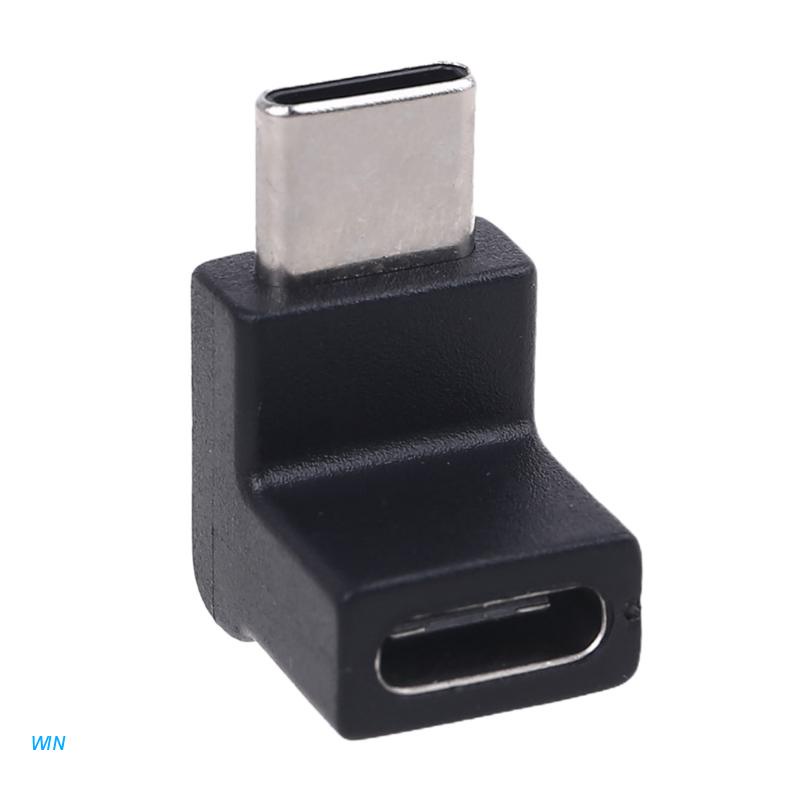 Win 90° Đầu Chuyển Đổi USB 3.1 Type C Sang USB-C Cho Huawei