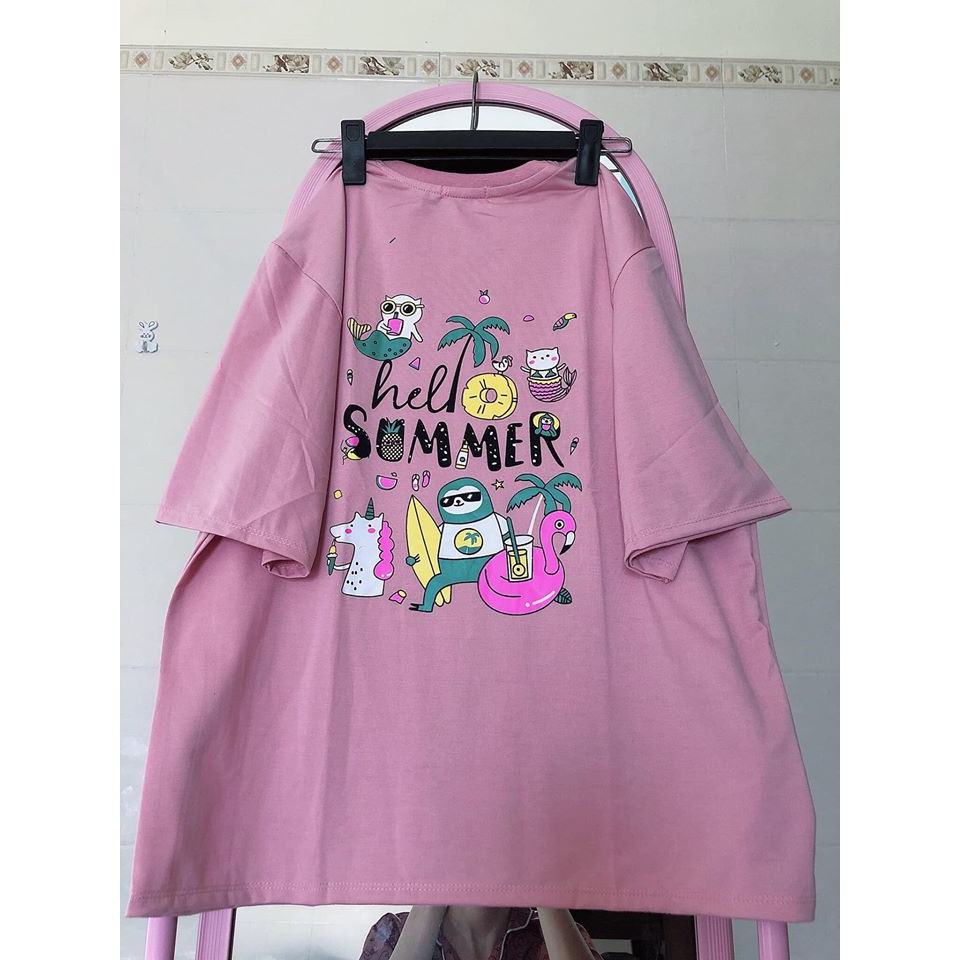 Áo thun Unisex tay lỡ form rộng_ Form dưới 65kg | BigBuy360 - bigbuy360.vn