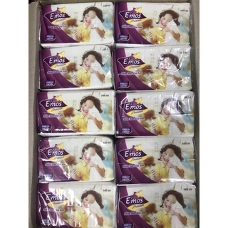 Khăn giấy ăn cao cấp Emos 100 tờ 330 x 330 mm