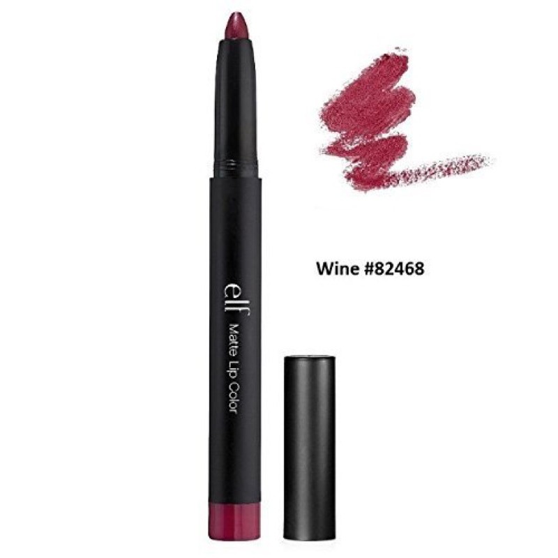 [AUTH-ĐỦ BILL] SON LÌ DẠNG BÚT ELF MATTE LIP COLOR WINE