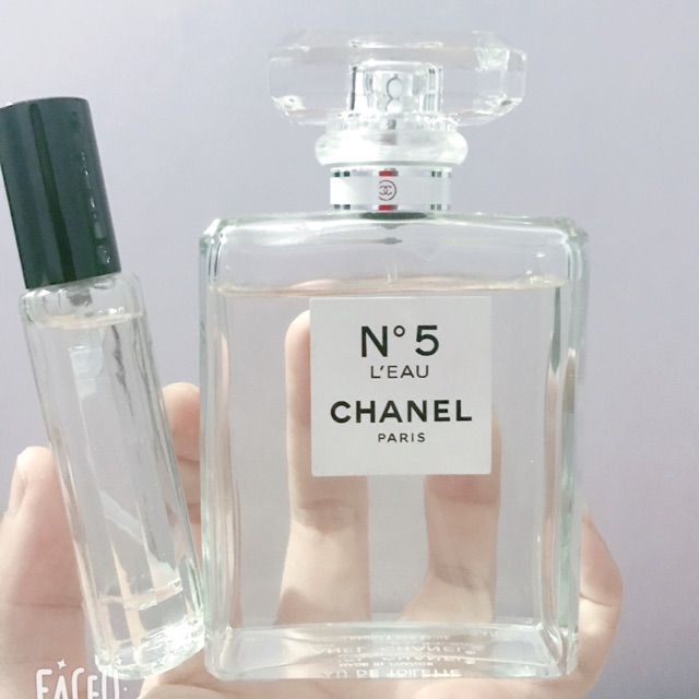 Nước hoa CHANEL NO 5 L'EAU trắng triết 10ml | BigBuy360 - bigbuy360.vn