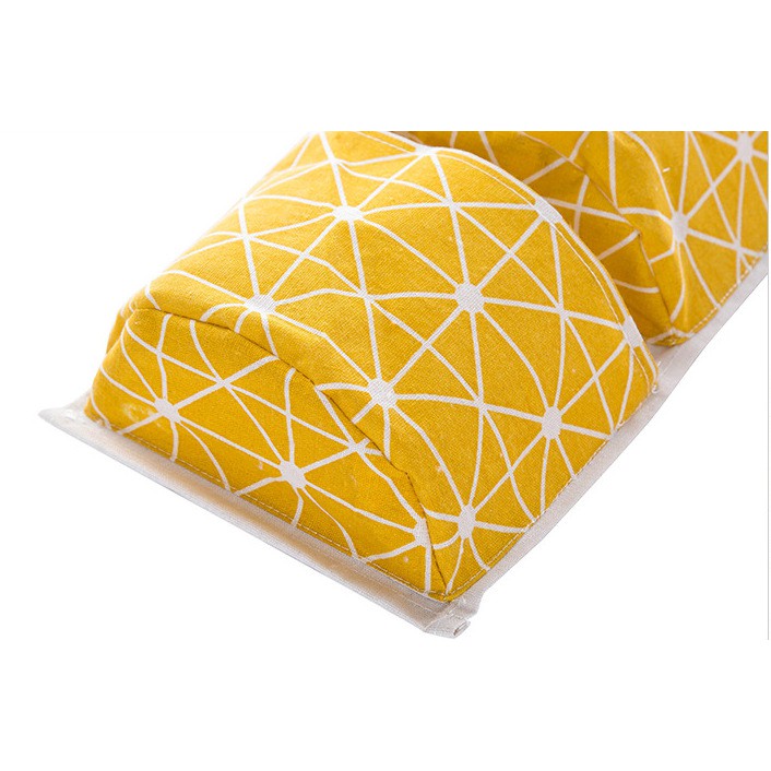 Túi Vải Treo Tường Đựng Đồ 3 Ngăn Tiện Lợi