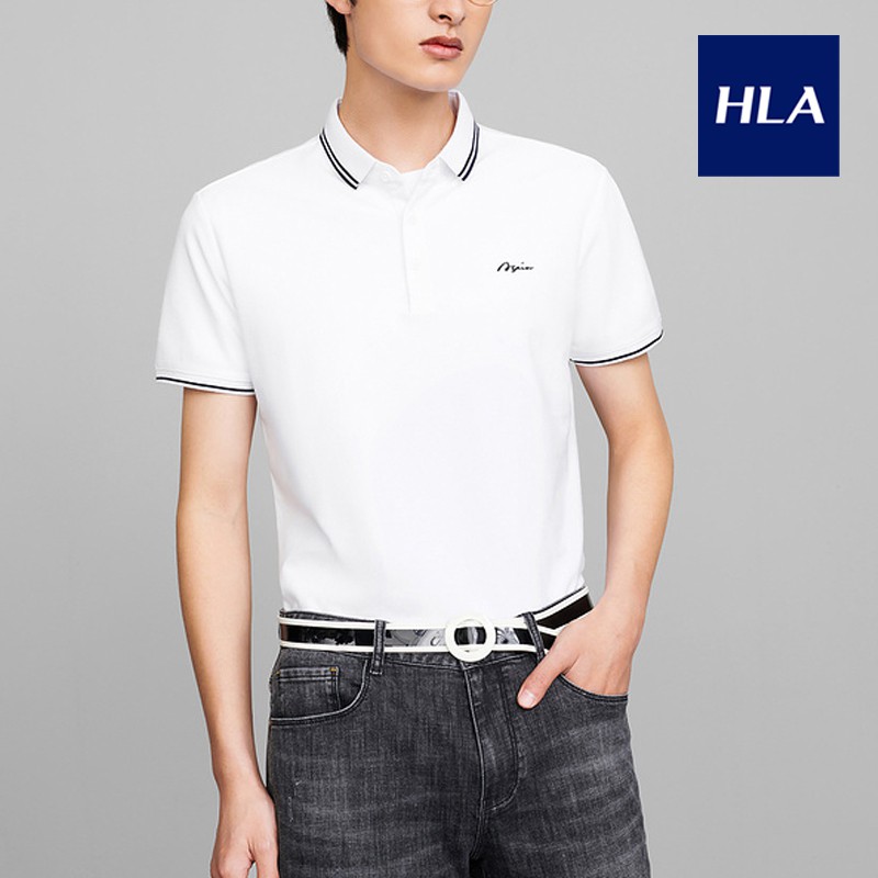 Áo Thun Polo Nam HLA Classic Solid Color Polo Shirt