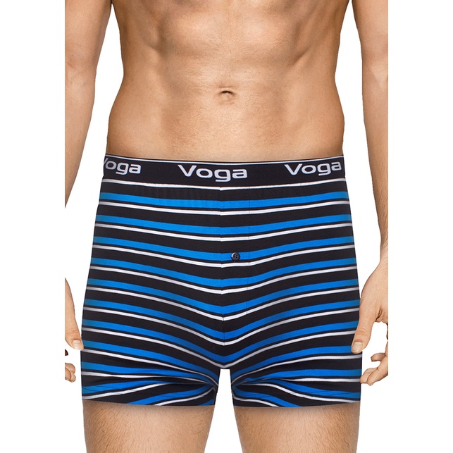 Set 3 Quần lót nam kiểu quần đùi thun Voga sọc cotton thoáng mát