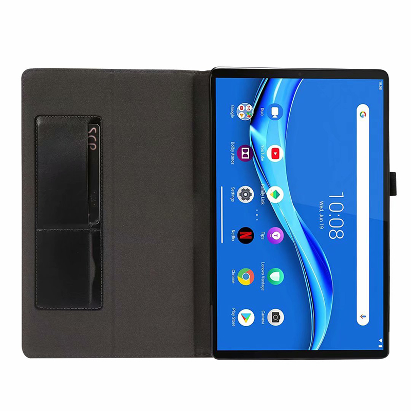 Bao da máy tính bảng có giá đỡ bảo vệ cho Lenovo Tab M10 FHD Plus TB-X606F X606X X606M