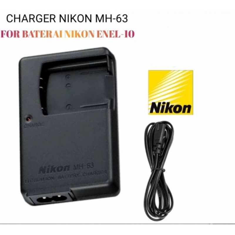 Bộ Sạc Cho Máy Ảnh NIKON MH-63 COOLPIX S3000 S80 S4000 S5100 S700 S570 S600 S520