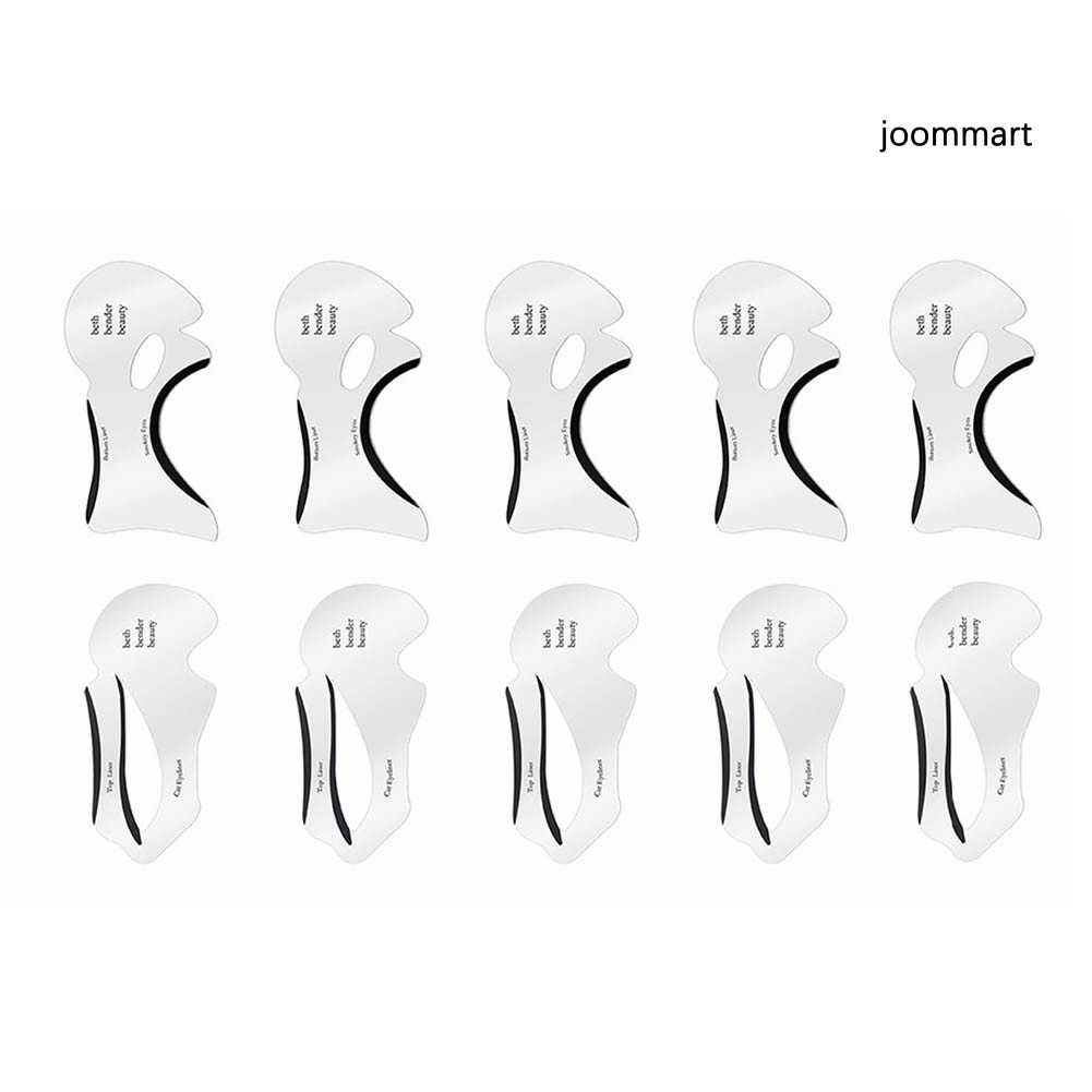 Set 2/10 khuôn kẻ mắt trang điểm chuyên nghiệp