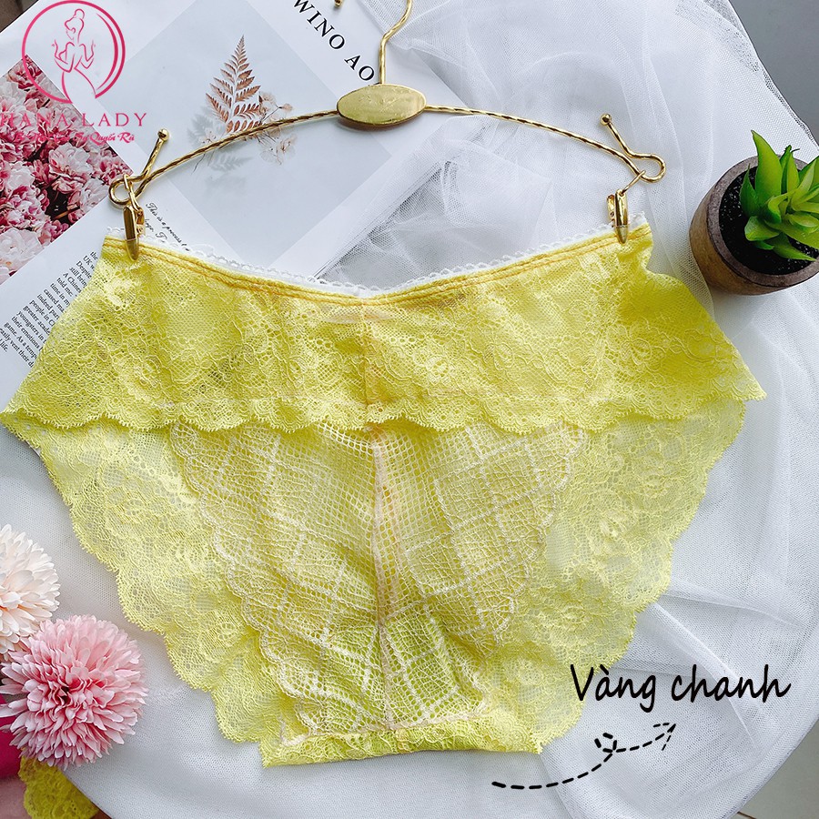 Quần lót nữ, quần chip ren sexy quyến rũ, đồ lót gợi cảm LK079