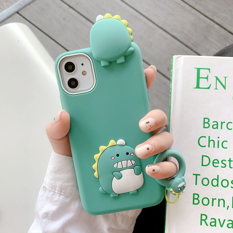 vỏ điện thoại iPhone 11 Pro Max / iPhone12 / iPhone X / iPhone 7 Plus / iPhone 8 / iPhone 6 New Dinosaur Phone Case Silicone Soft Case