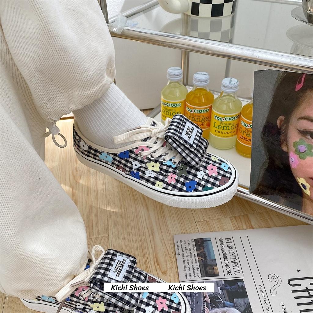 Giày vải canvas túi hộp có thể tháo rời BILUN phong cách ulzzang Kichi Shoes - mã 1188