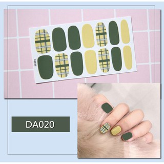 Miếng dán móng tay - Nail Wraps (14 miếng dán khô)
