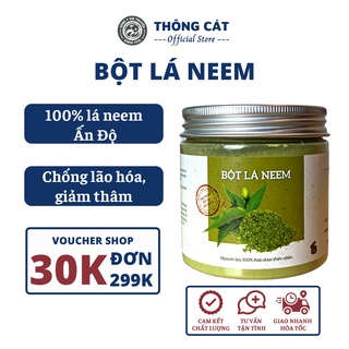 Bột lá neem thông cát hcm - bột lá neem nguyên chất ấn độ giúp làm sạch da, mờ thâ.m, dưỡng trắng da, làm đẹp