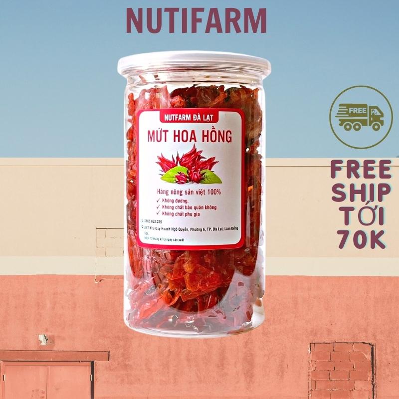 400GR MỨT HOA HỒNG SẤY KHÔ KHÔNG ĐƯỜNG | HOA ATISO ĐỎ | ĐẶC SẢN ĐÀ LẠT
