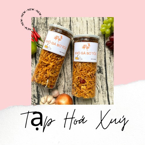 Khô Gà bơ tỏi 300gr 💞 FREESHIP 💞 Khô gà bơ tỏi