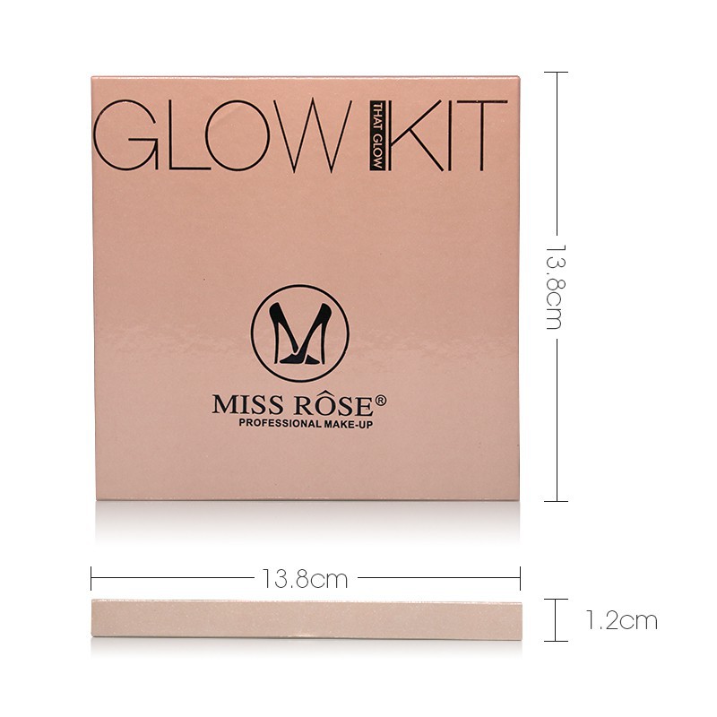 [SANY567 giảm 15% đơn 99K][Nội Địa Trung chính gốc] [Hàng mới về] Bảng phấn bắt sáng Miss Rose có 4 màu đẹp mắt | BigBuy360 - bigbuy360.vn