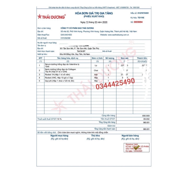 🍀🍀 HOT 🍀 ROCKET HỘP 30 Gói sản phẩm cho sức khỏe hàng chính hãng công ty sao thái dương