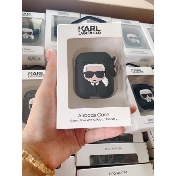 Case Airpods auth hãng Karl Lagerfeld