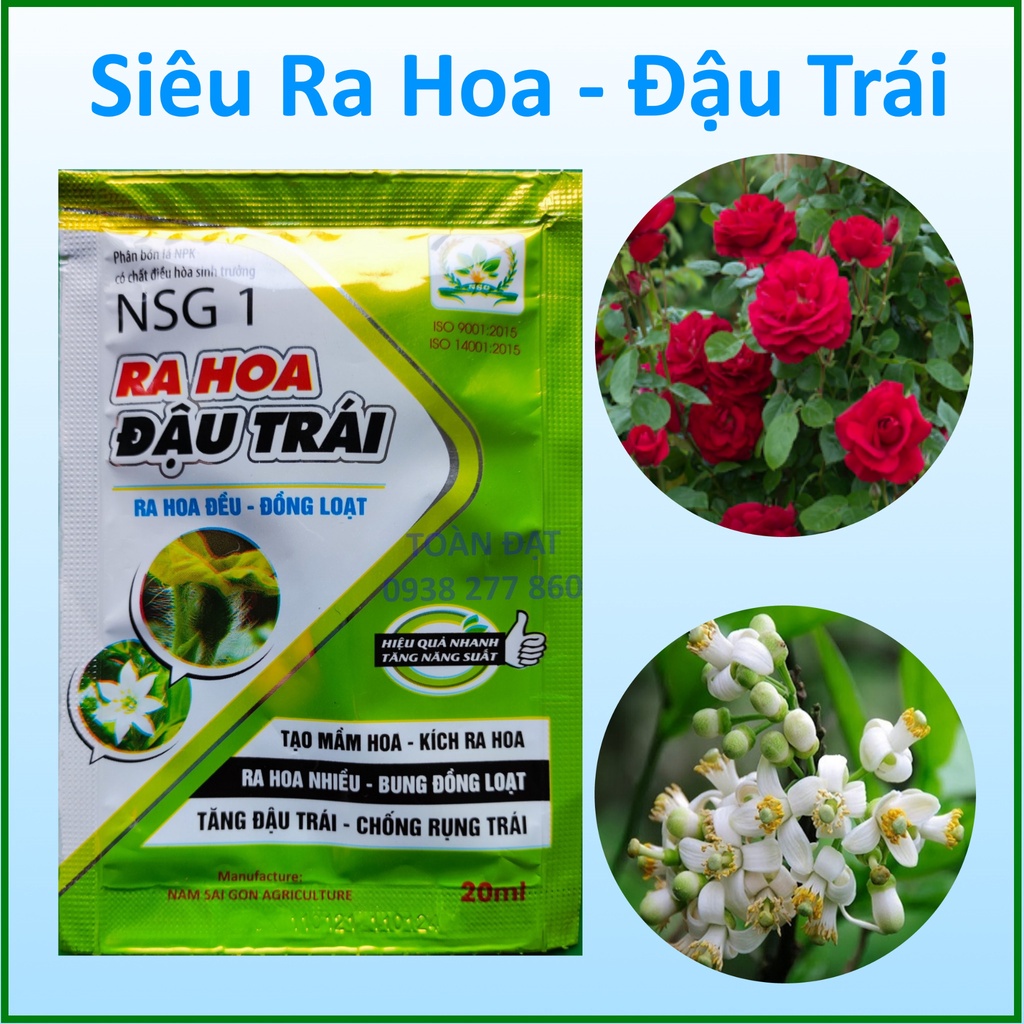 Phân Bón Lá Siêu Dưỡng Ra Hoa Đậu Trái (20ml)