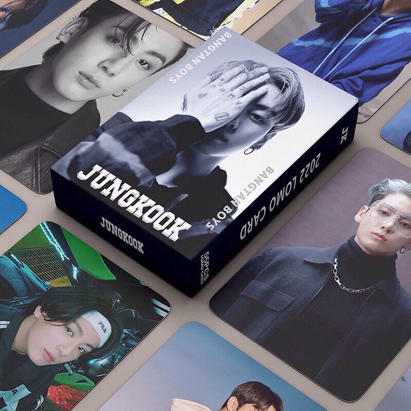 Set 55 lomo card Bts JungKook Mẫu 2