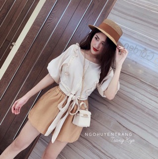SET ÁO TAY PHỒNG QUẦN SHORT