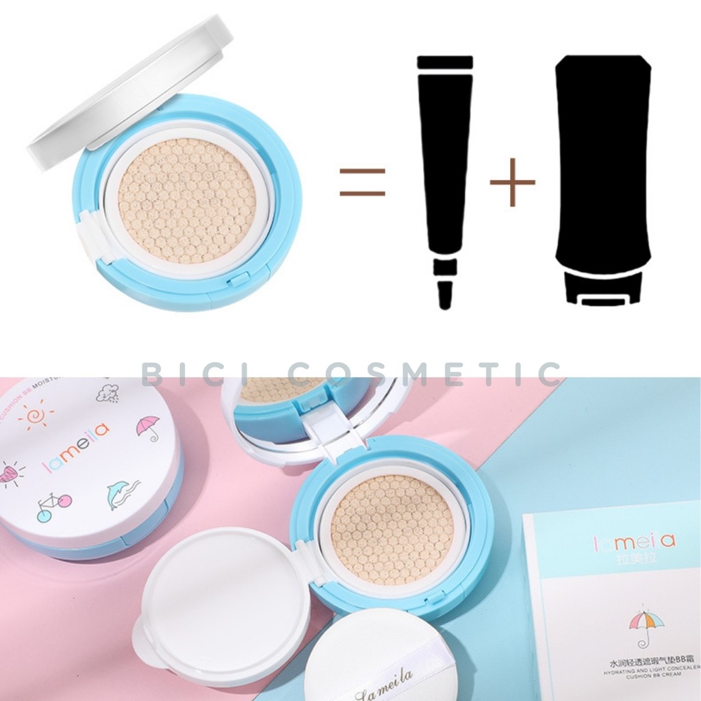 Phấn Nước LAMEILA Che Phủ Dưỡng Ẩm Hydrating and Light Concealer Cushion BB Cream | BigBuy360 - bigbuy360.vn