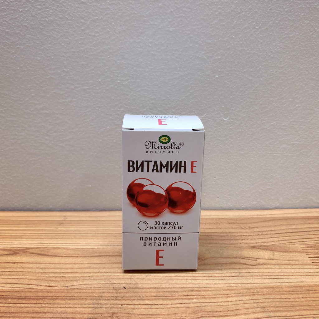 Vitamin E đỏ Nga 😍FREESHIP 😘 Viên uống Vitamin E đỏ của Nga 270mg hỗ trợ làm đẹp da tăng sức để kháng cho cơ thể