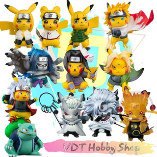 Mô hình nhân vật figure cosplay Naruto - Madara - Obito lục đạo
